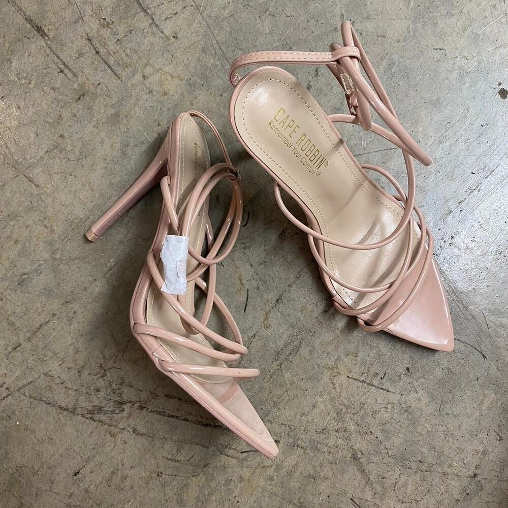 Cape Robbin Women's Tan Heels NWOT 8.5